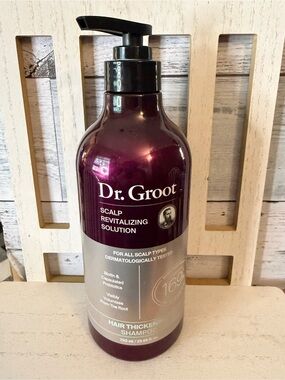 Dr. Groot Scalp Revitalizing Solution Shampoo 23.6oz Pump Bottle Hair Thickening